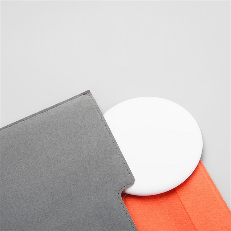 XIAOMI Ultra-thin Round Qi Wireless Charging Pad for Xiaomi iPhone Samsung Etc. - White-8