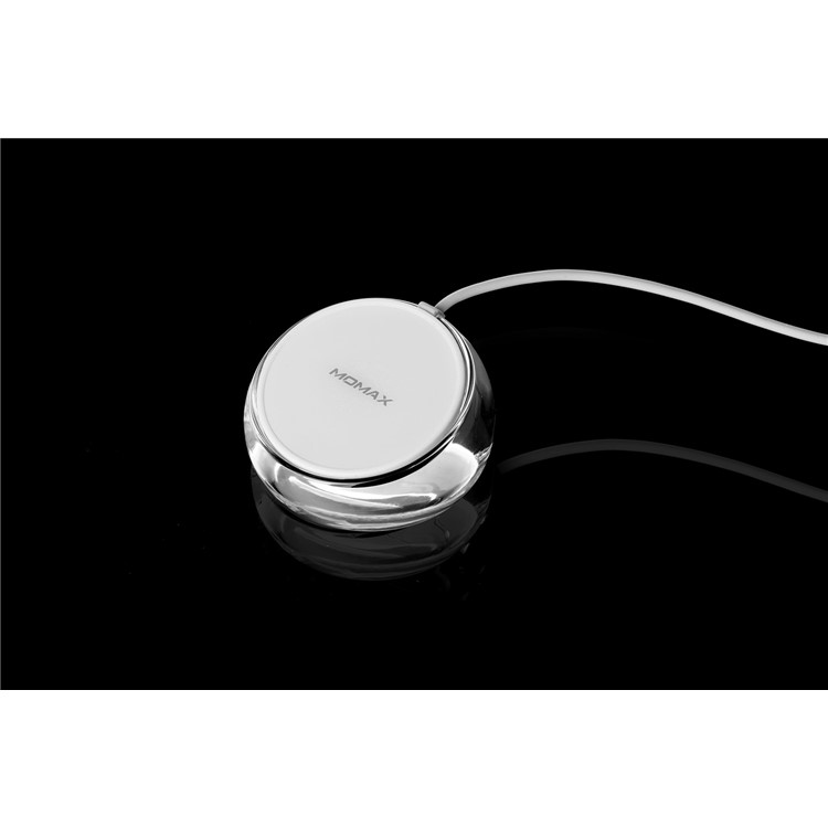 MOMAX Q.Dock Crystal Fast Wireless Charger for iPhone Samsung etc.-14