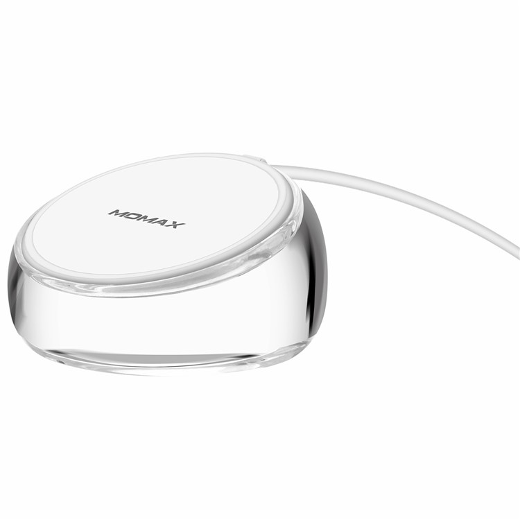 MOMAX Q.Dock Crystal Fast Wireless Charger for iPhone Samsung etc.-2