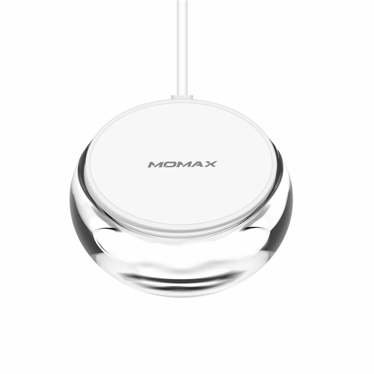 MOMAX Q.Dock Crystal Fast Wireless Charger for iPhone Samsung etc.-3