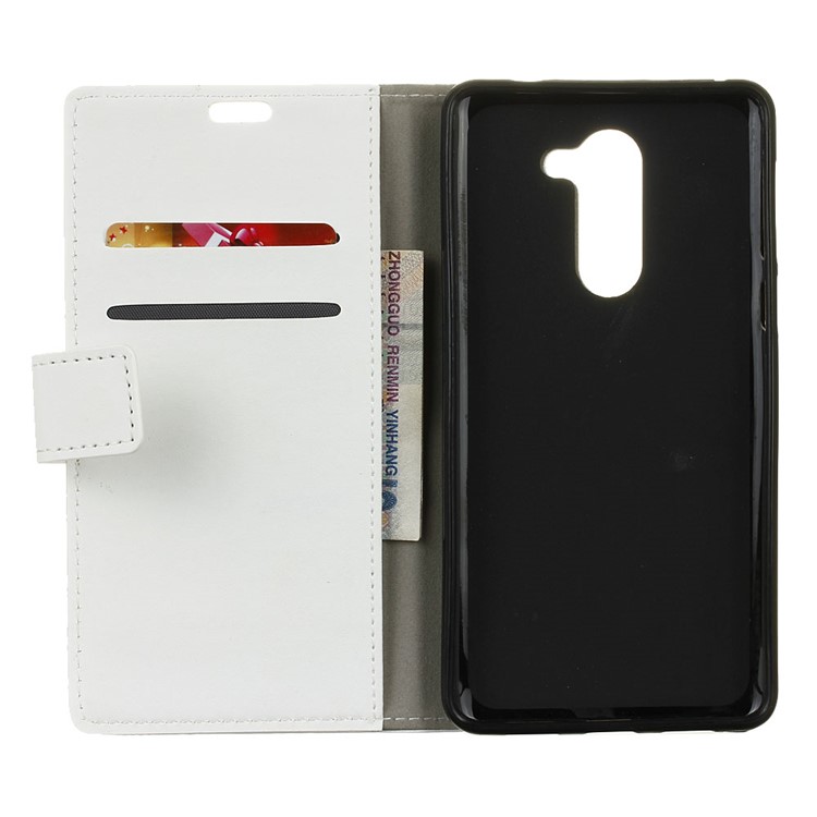 Pattern Printing Stand Leather Wallet Mobile Shell for Alcatel 3x - Butterfly and Flower-5