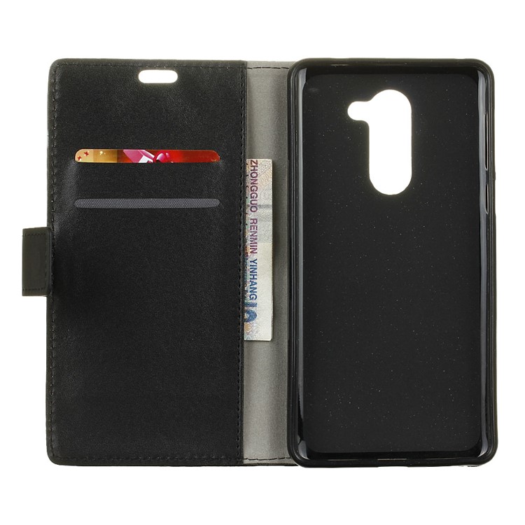 Pattern Printing Stand Leather Wallet Cell Phone Case for Alcatel 3x - Fierce Wolf-4