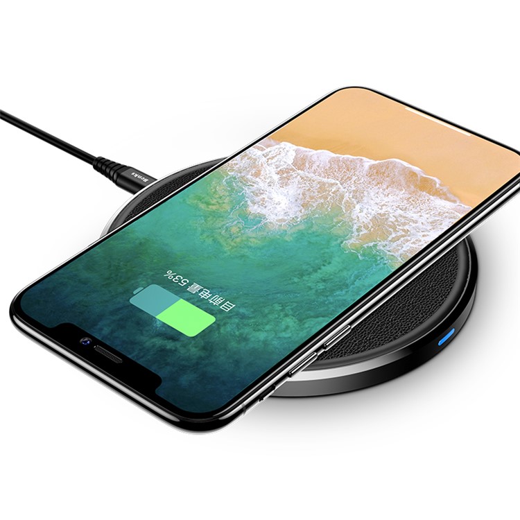 BENKS W04 Hearthstone Qi Wireless Fast Charging Mat for iPhone X/8/8Plus, Samsung S8/S8 Plus (Updated Version)-10
