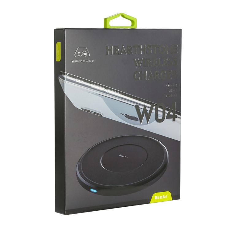 BENKS W04 Hearthstone Qi Wireless Fast Charging Mat for iPhone X/8/8Plus, Samsung S8/S8 Plus (Updated Version)-13