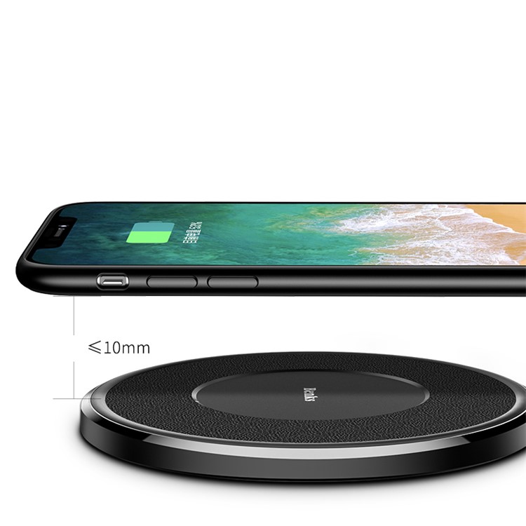 BENKS W04 Hearthstone Qi Wireless Fast Charging Mat for iPhone X/8/8Plus, Samsung S8/S8 Plus (Updated Version)-8