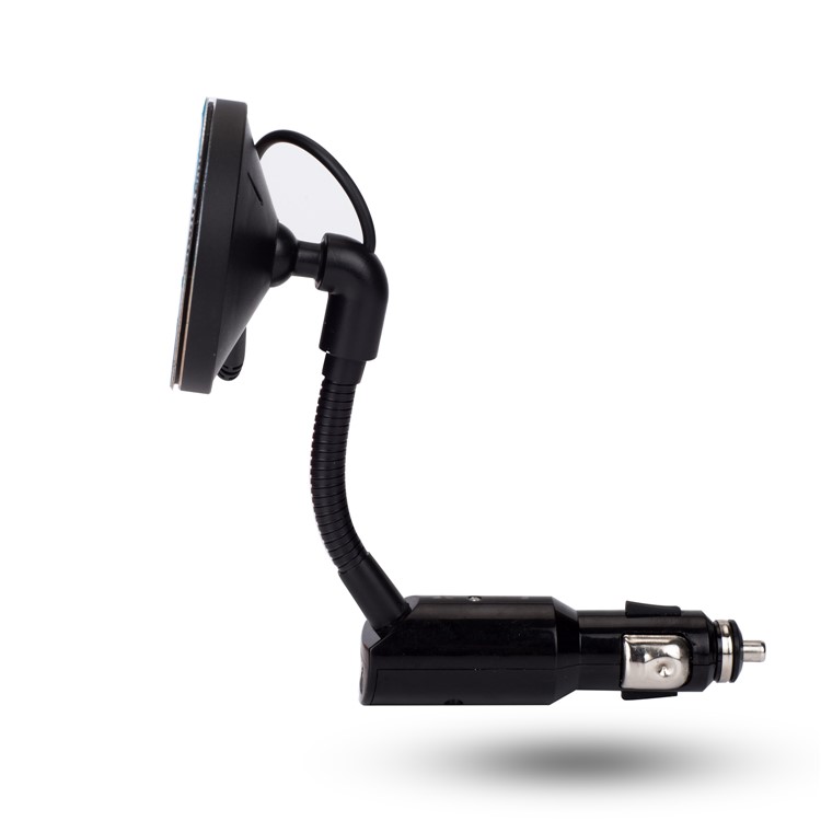 WH-10A 360 Degree Rotating Magnet Qi Wireless Charger 2A USB Car Charger for iPhone Samsung etc.-3