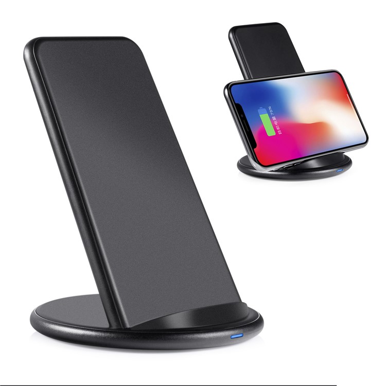 

G20 Horizontal/Vertical Qi Wireless Fast Charger Stand for iPhone Samsung etc.