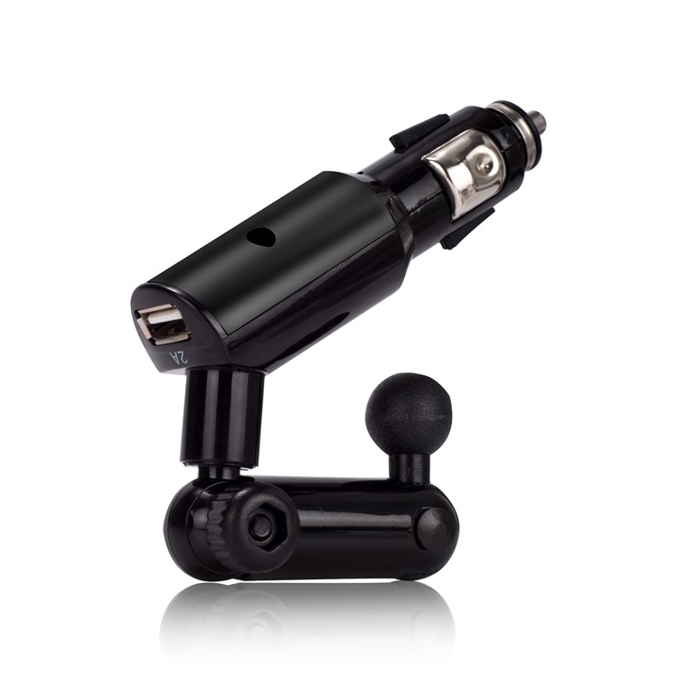 WH-11A 360 Degree Rotating Qi Wireless Charger 2A USB Car Charger for iPhone Samsung etc.-10