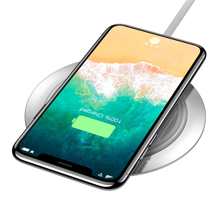 Wholesale BASEUS Metal Intelligent Wireless Charger Mat 10W/7.5W Quick