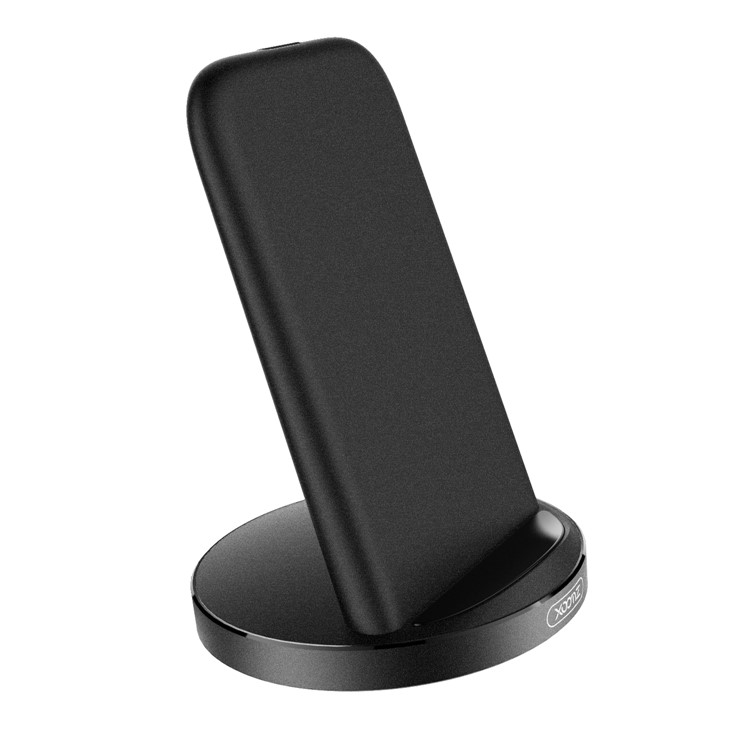 XOOMZ QX800 Vertical Qi Wireless Fast Charger Stand for iPhone Samsung etc. - Black-3