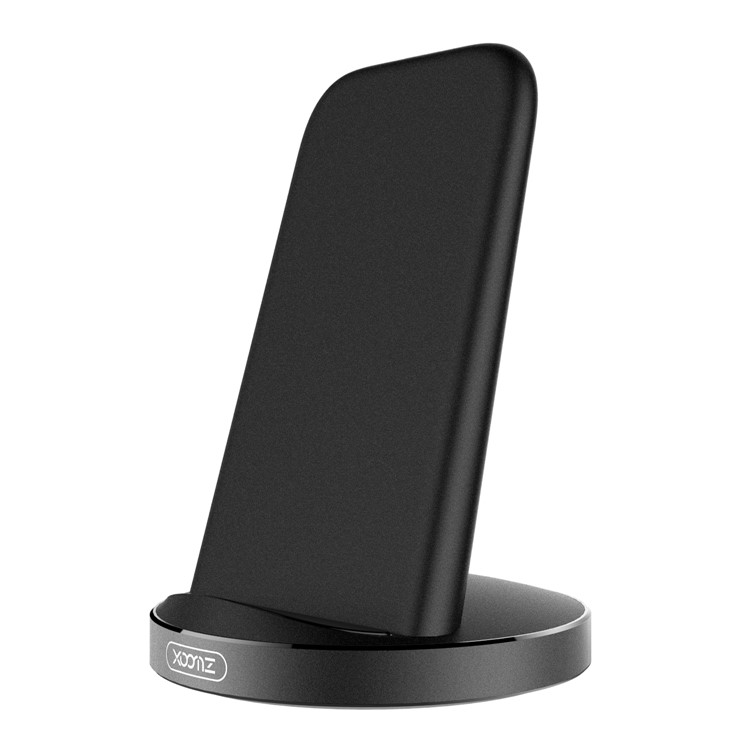 XOOMZ QX800 Vertical Qi Wireless Fast Charger Stand for iPhone Samsung etc. - Black-4