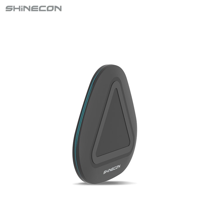 SHINECON W01 Ultra-thin Qi Wireless Charger for iPhone Samsung etc. - Black-6