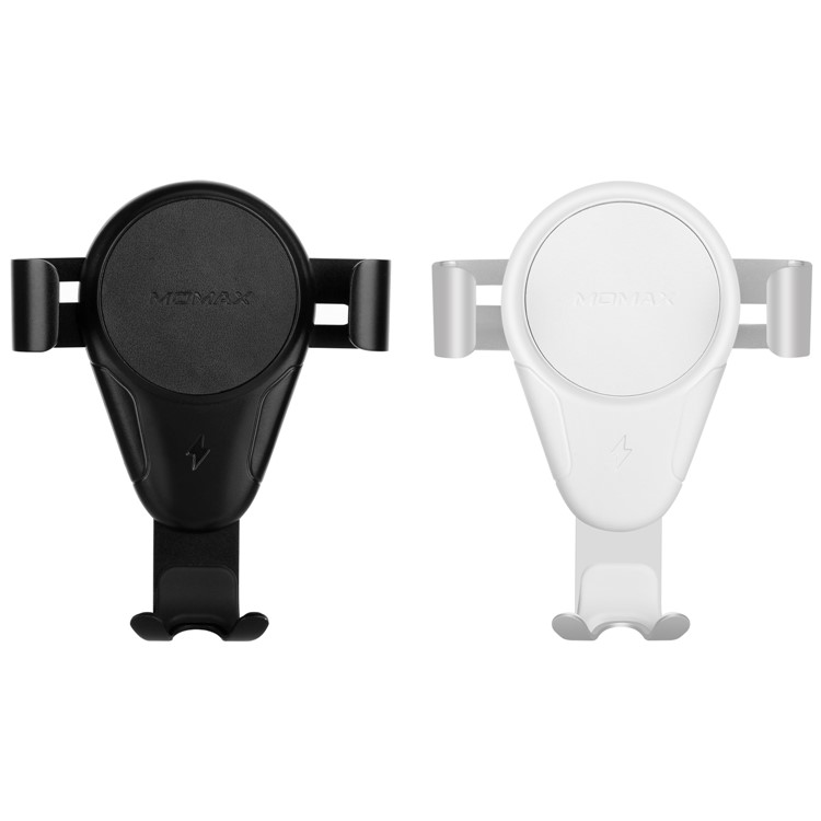 MOMAX Q.MOUNT 3 Gravity Wireless Charger Car Air Vent Mount for iPhone X/8/8 Plus Etc. - Black-9
