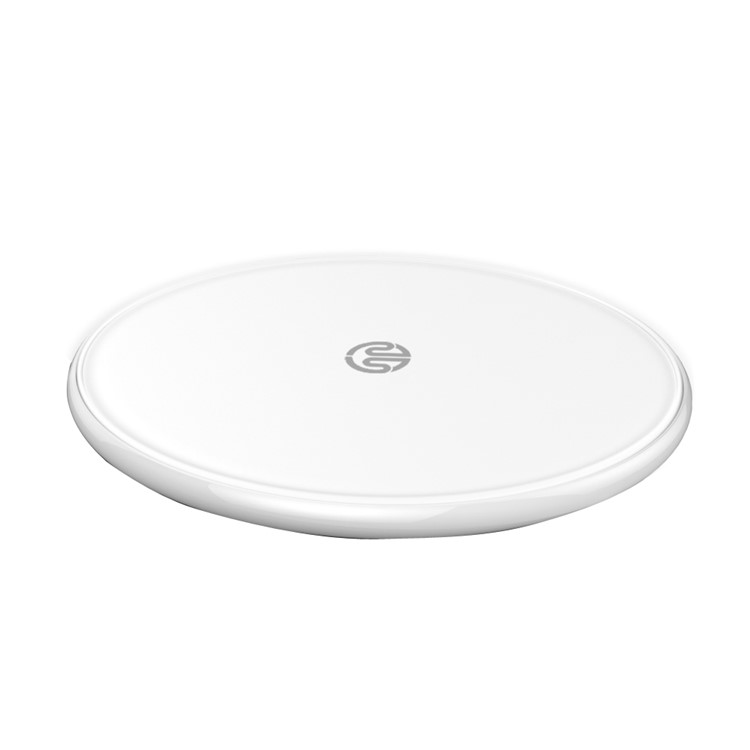 

SHINEWOW FC150 Round Shape 10W Quick Wireless Charger Mat for iPhone Samsung etc - White