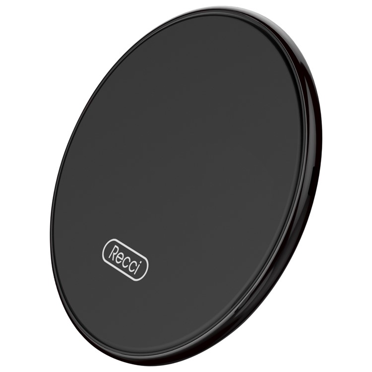 

RECCI Starry Series Round Shape Wireless Charger Pad for iPhone Samsung etc - Black