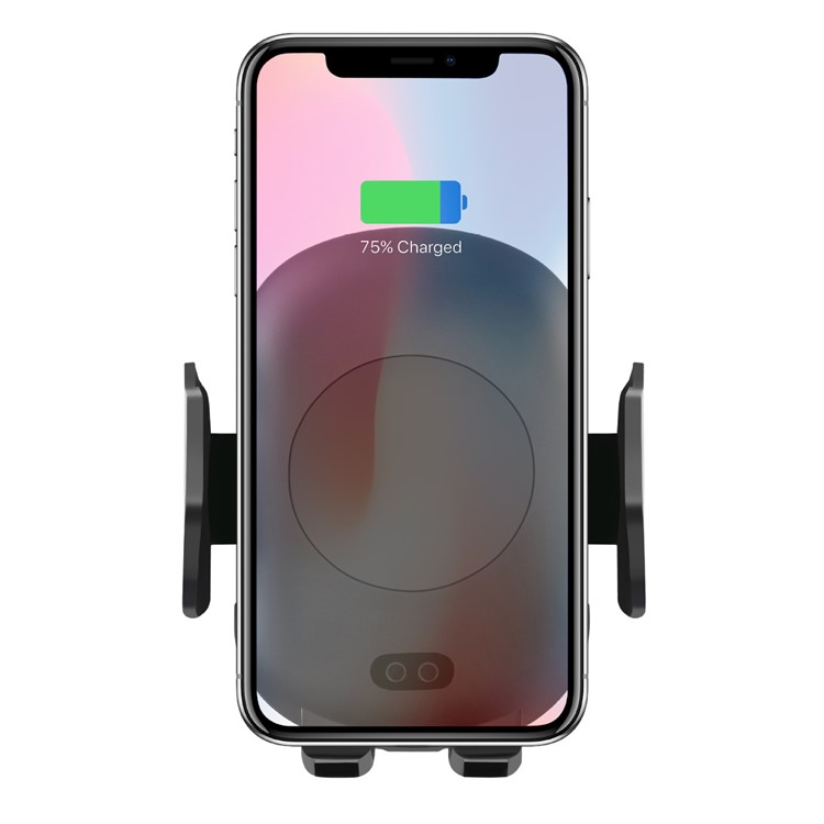 C10 Détecteur De Mouvement Infrarouge Voiture Air Évent Qi Chargeur Sans Fil Téléphone Titulaire-8