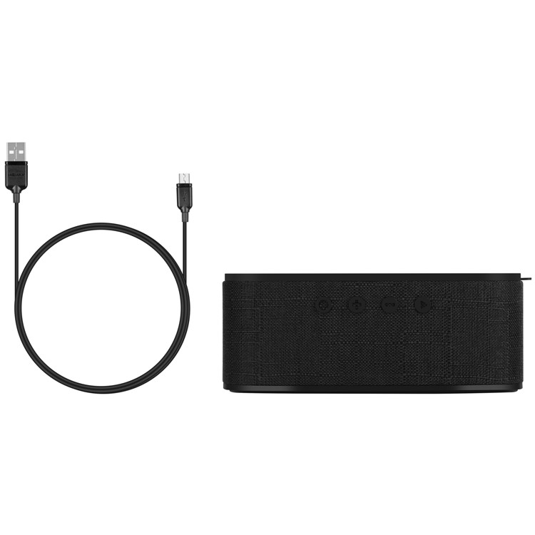 MOMAX Q.zonic Portable 2-in-1 Wireless Charger + Bluetooth 4.2 Speaker for Samsung iPhone - Black-6