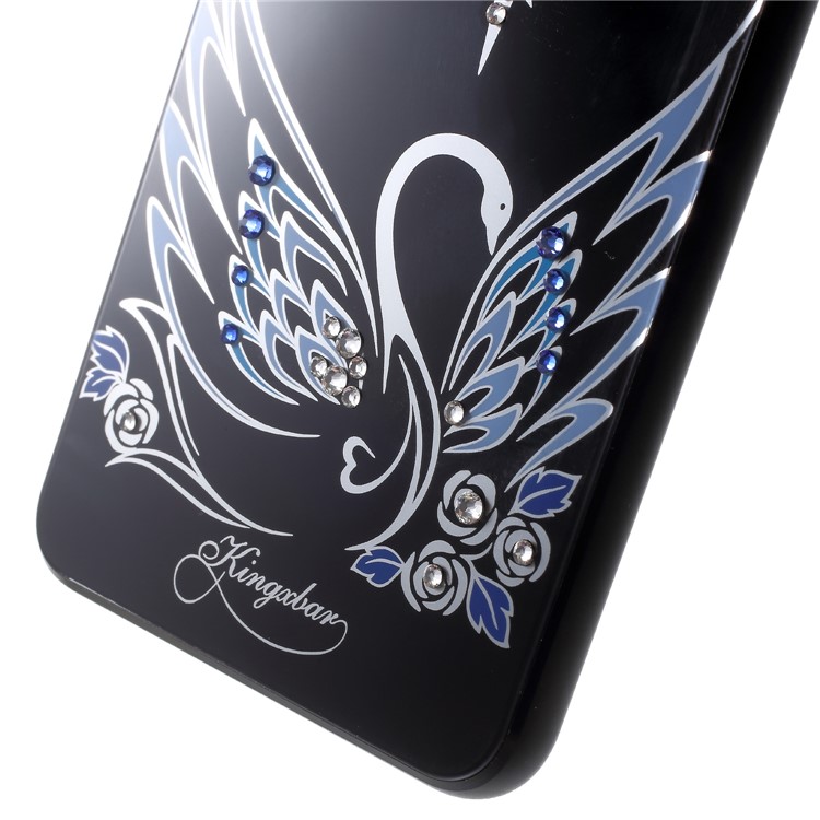 KINGXBAR Authorized Swarovski Crystal 5000mAh Wireless Charging Power Bank Qi Wireless Charger Battery Pack - Black-13