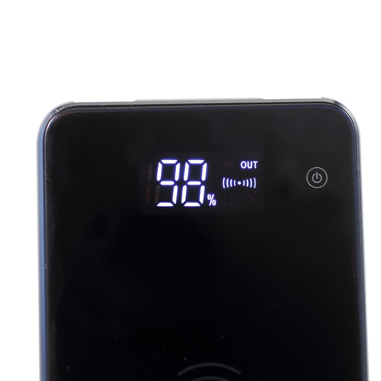 KINGXBAR Authorized Swarovski Crystal 5000mAh Wireless Charging Power Bank Qi Wireless Charger Battery Pack - Black-15