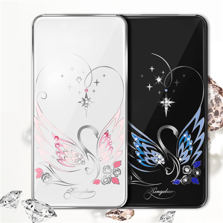 KINGXBAR Authorized Swarovski Crystal 5000mAh Wireless Charging Power Bank Qi Wireless Charger Battery Pack - Black-20