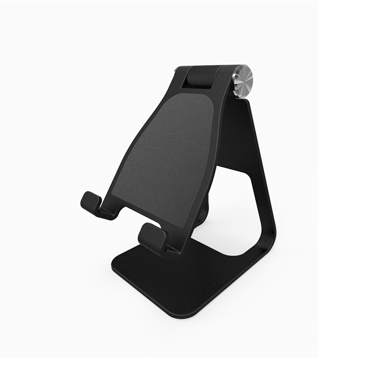 YOGEE YB006 5W/7.5W/10W Adjustable Aluminum Alloy Stand Qi Wireless Fast Charger for iPhone Samsung etc. - Black-5