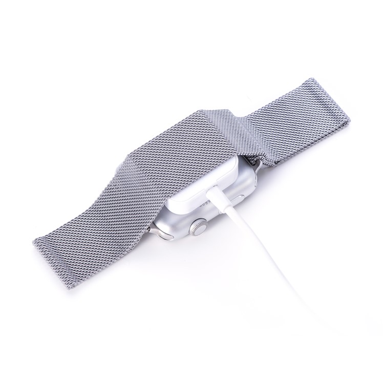 1m Data Sync USB Magnetic Charging Cable Cradle Dock for Apple Watch Series 3 / 2 / 1 - White-13