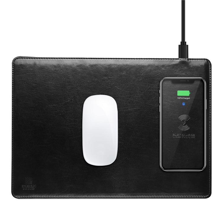 

DUX DUCIS Space Dux Series C4 Sensitive Fast Response Wireless Charging Mouse Pad for iPhone X/8/8 Plus Samsung Note 8/S8/S8 Plus