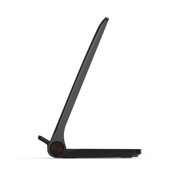 Foldable Qi Wireless Fast Charger 10W Charging Stand for iPhone Samsung etc. - Black-13