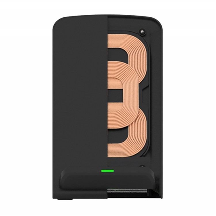 3-Coil Qi Wireless Charger Station Stand Dock for iPhone 8/8 Plus/Samsung iPhone LG-5