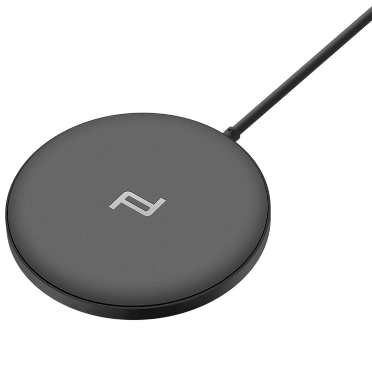 HUAWEI CP85 Fast Wireless Charger Wireless Charging Pad 9V/2A 10W for Huawei Mate RS Porsche Design - US Plug / Black-2