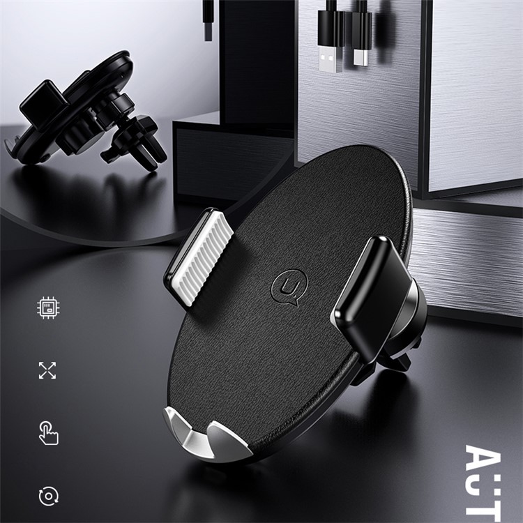 Purchased USAMS US-ZJ041 Infrared Auto-induction 360 Degree Rotation Car Holder for iPhone Samsung Huawei