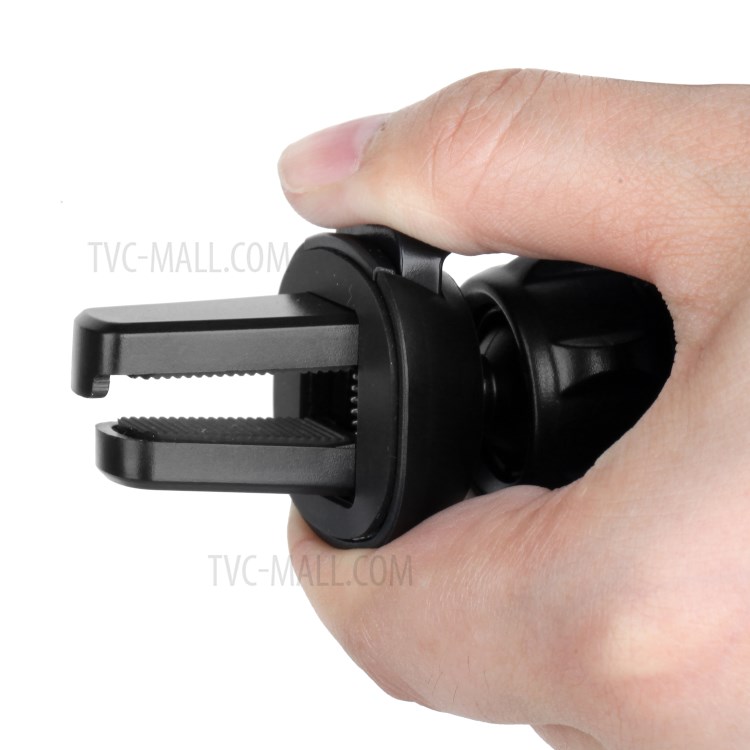 MOMAX Q. Mount Smart Auto Clamping Wireless Charging Car Air Vent Mount + Car Charger + Type-C Cable (Not Support FOD Function) - Black-10