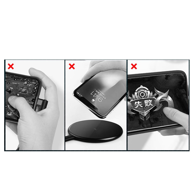 ROCK W20 Suction Cup Wireless Charger for iPhone Samsung Huawei Xiaomi Etc.-10