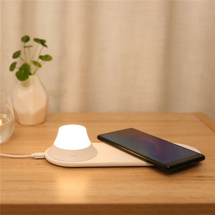 XIAOMI Yeelight Night Lamp Wireless Charger (Support FOD Function) for iPhone Samsung, etc-2