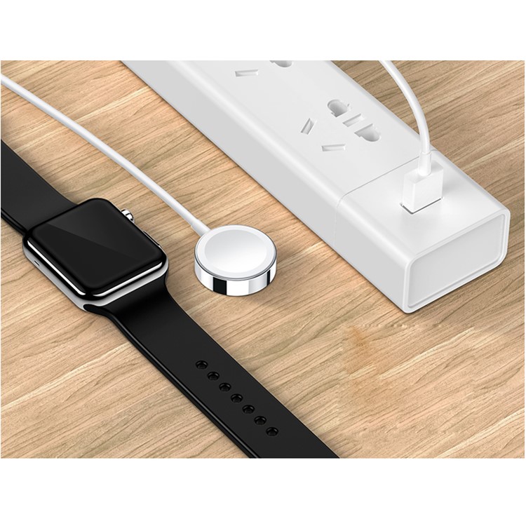 O Carregador Sem Fio USAMS US-CC63 Suporta A Função FOD Para Séries De Relógios Apple 4/3/2/1 (ABS)-9