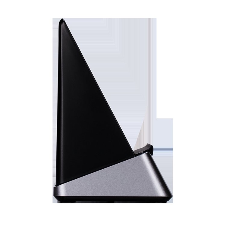MOMAX 15W Fast Charging Wireless Phone Charger Stand Double Coil Anti Slip (Not Support FOD Function) - Black-3