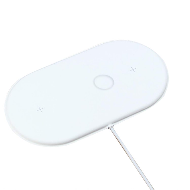 AIRPOWER 3 in 1 Airpower Wireless Charger Pad Qi Wireless Charger Holder for Apple Airpods 2th for Apple Watch for iPhone-4