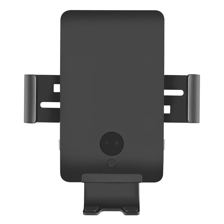 C13 10W Infrared Induction Qi Car Air Vent Mount Wireless Charger Car Phone Holder (Support FOD Function) - Black-2