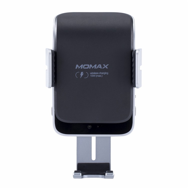 MOMAX Q. Mount SMART2 Infrared Sensor Wireless Charging Car Holder Kit 15W Car Charger Bracket (Support FOD Function) - Silver-2