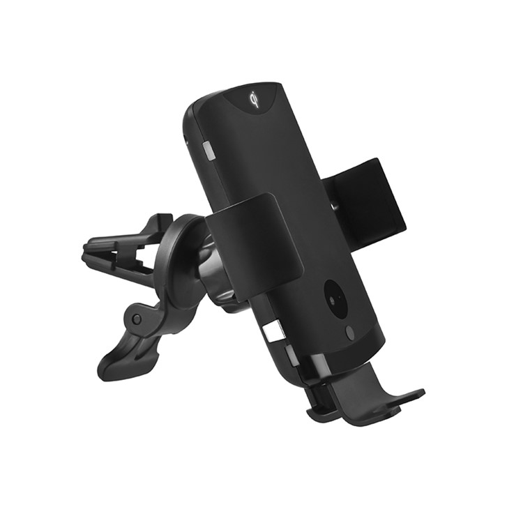 C19 Infrared Sensing Vehicle Wireless Charger Auto Clamping Car Phone Bracket-4