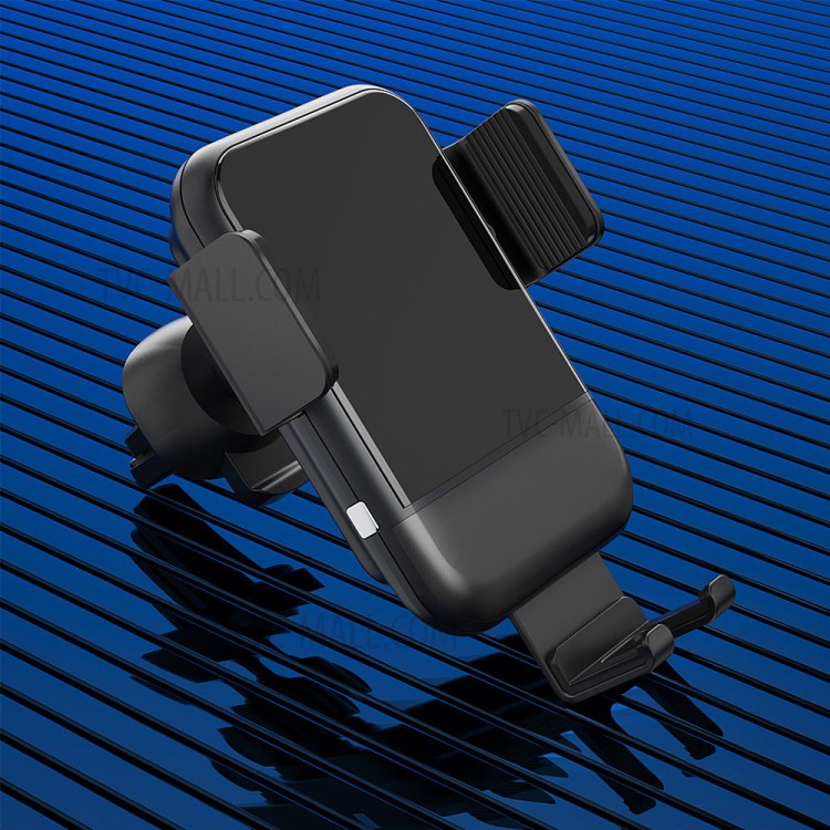 

ESSAGER Cell Phone Car Charger 10W Qi Fast Phone Car Charger Mount Automatic Sensor Gravity Stand Holer - Black, iPhone 11 Pro Max 6.5 inch