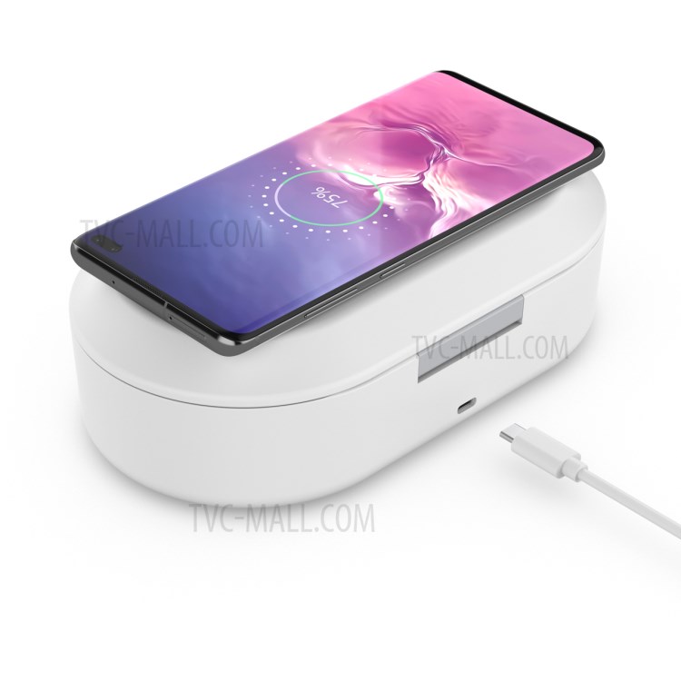 Caja Del Filtro Esterilizador De Luz UV Teléfono Multifunción UV Con Carga Inalámbrica Aroma Difusor-13