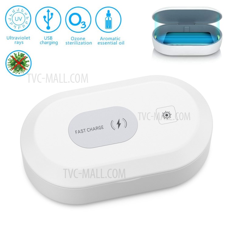 Caja Del Filtro Esterilizador De Luz UV Teléfono Multifunción UV Con Carga Inalámbrica Aroma Difusor-2