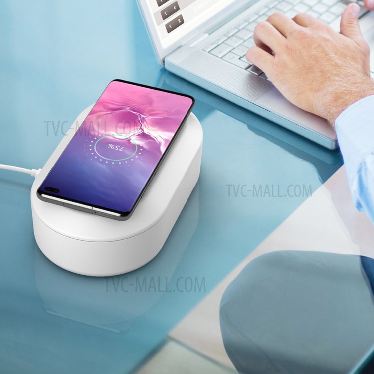 Caja Del Filtro Esterilizador De Luz UV Teléfono Multifunción UV Con Carga Inalámbrica Aroma Difusor-7