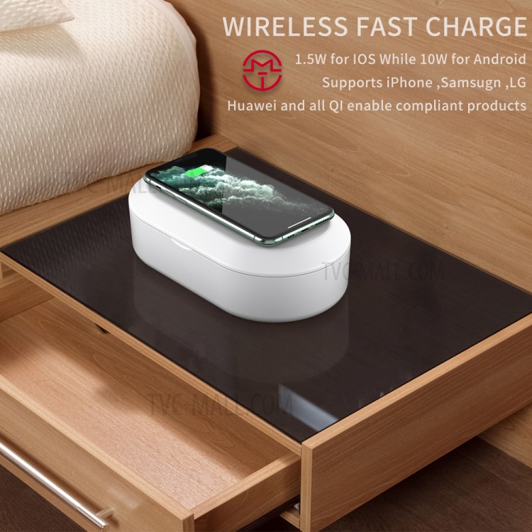 Caja Del Filtro Esterilizador De Luz UV Teléfono Multifunción UV Con Carga Inalámbrica Aroma Difusor-9