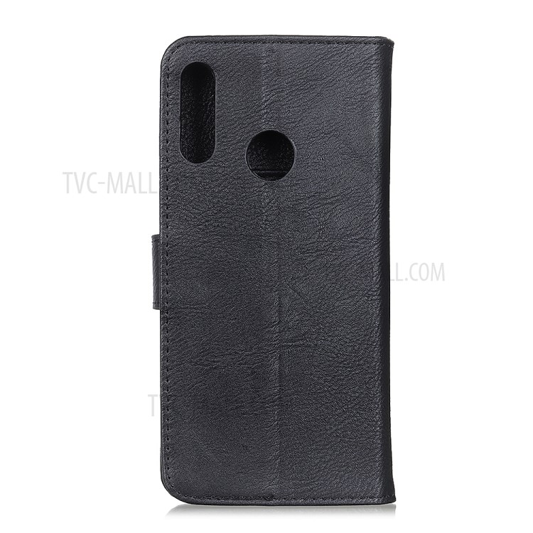 KHAZNEH Leather Wallet Stand Case for Alcatel 1SE (2020) - Black-3