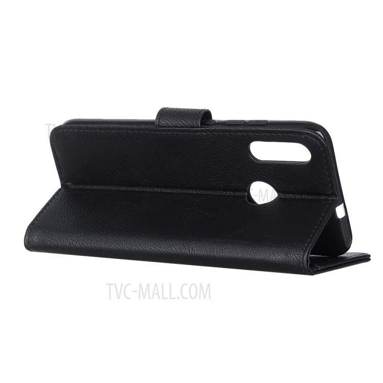 KHAZNEH Leather Wallet Stand Case for Alcatel 1SE (2020) - Black-4