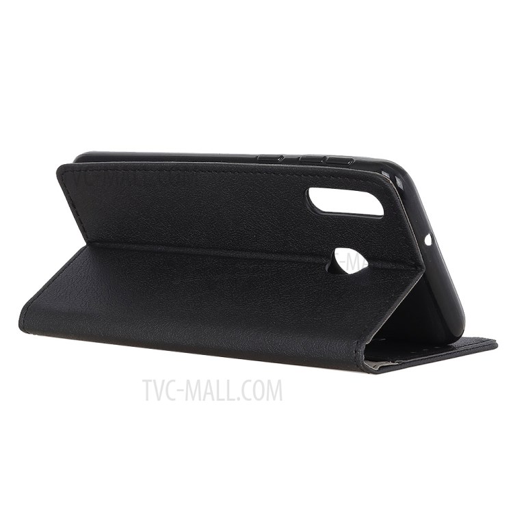 Wallet Leather Stand Shell for Alcatel 1SE (2020) - Black-3