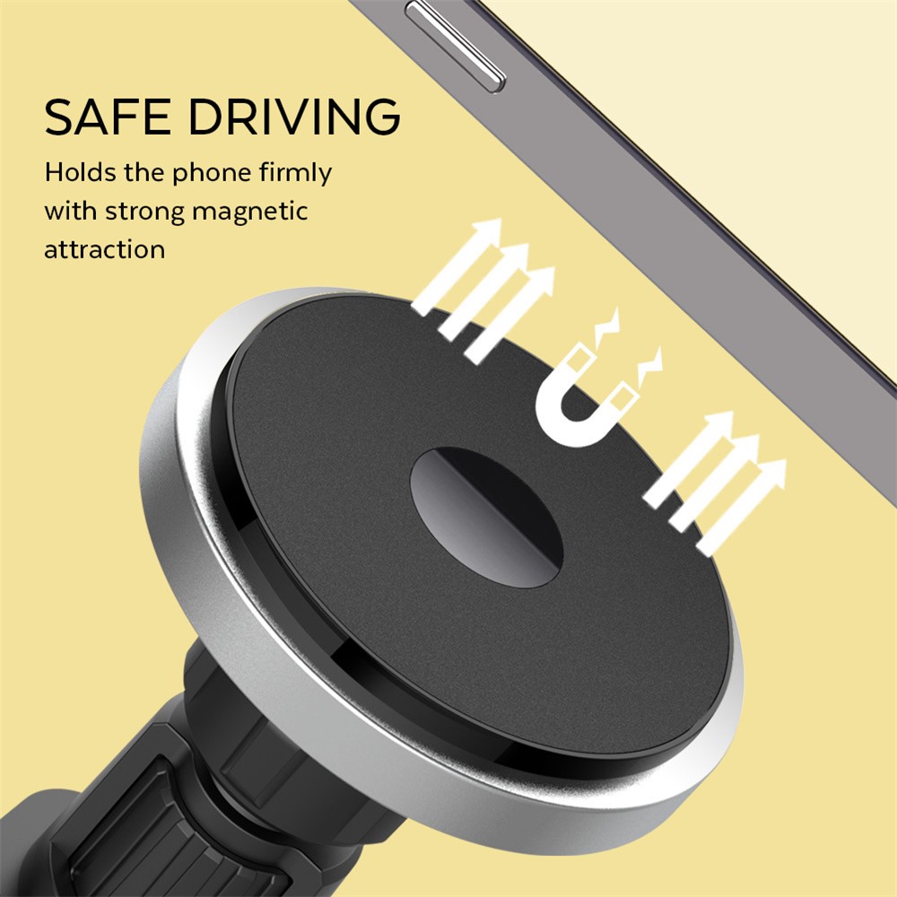 N5 Magnetic Wireless Car Charger Mount Pad Magsafe Fast Charging Air Vent Phone Holder for iPhone 12 Series-3