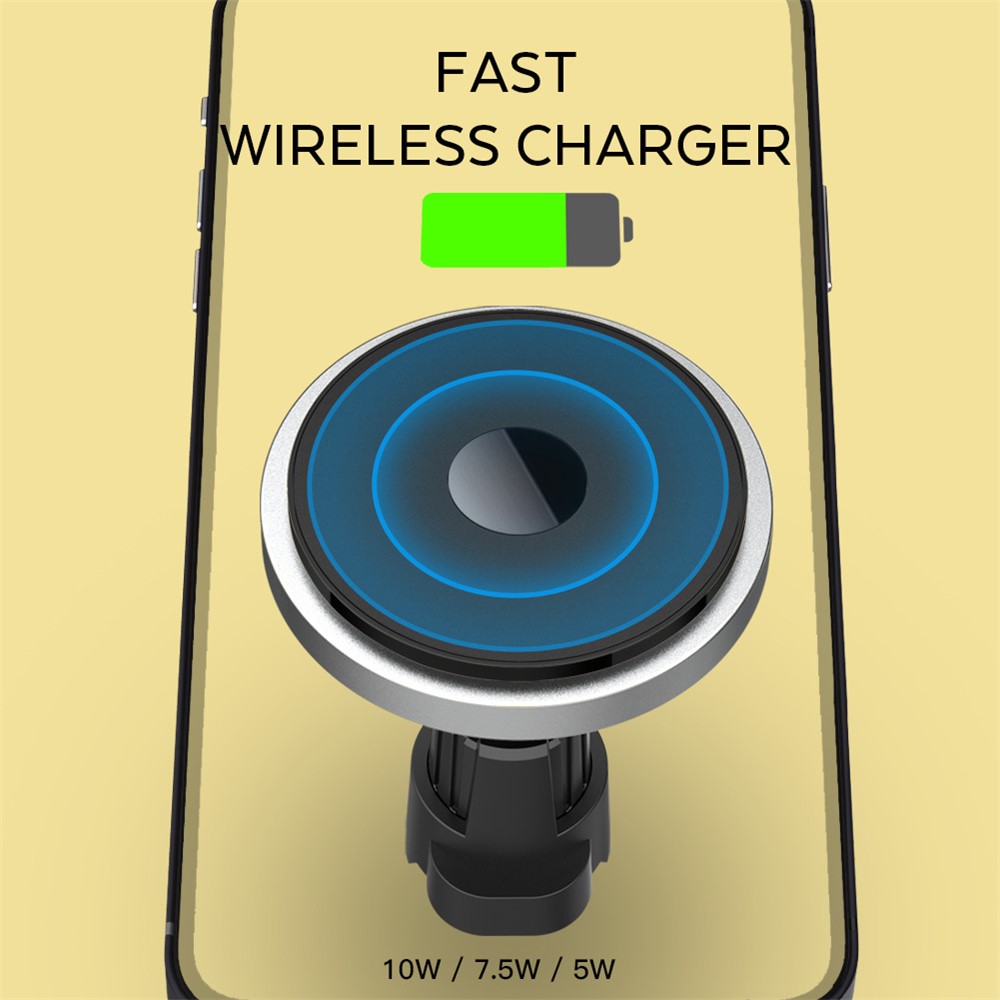 N5 Magnes Wireless Charger Mount Pad Para Magsafe Charging Air Vent Phone Titular Para Iphone 12 Series